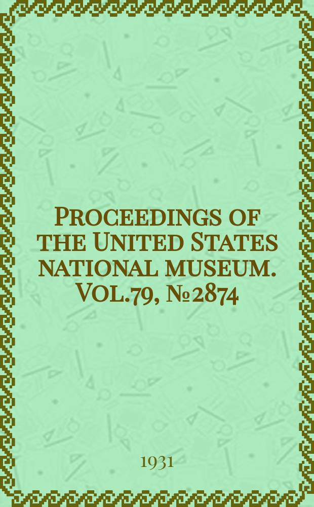 Proceedings of the United States national museum. Vol.79, №2874 : A new shipworm from Venezuela