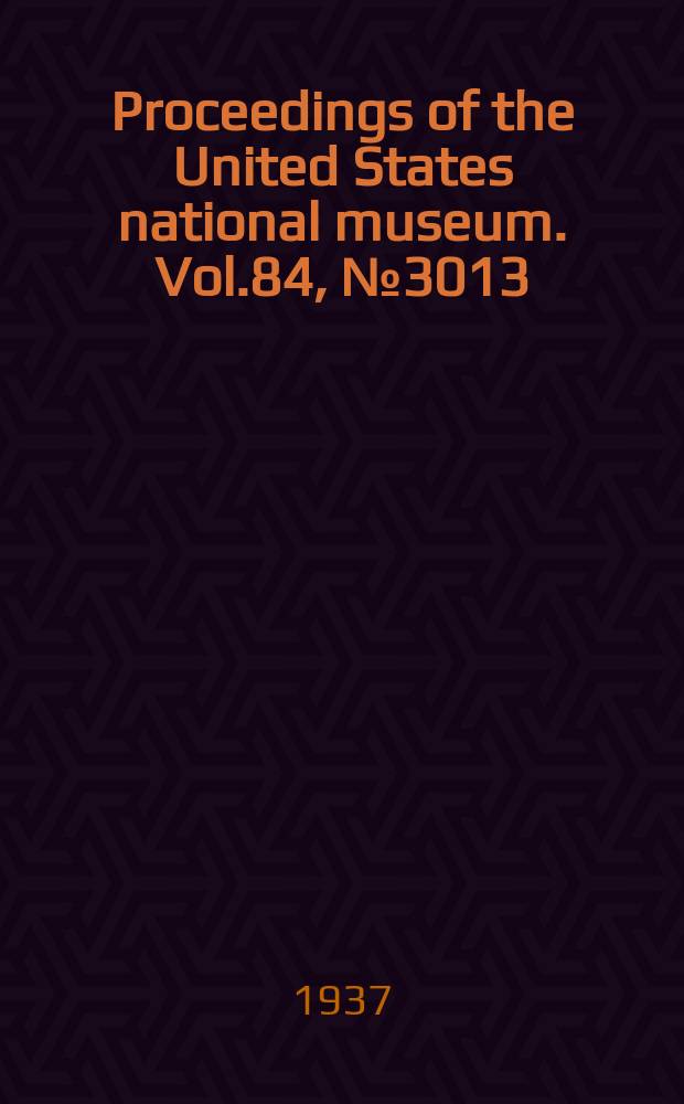 Proceedings of the United States national museum. Vol.84, №3013 : A new subspecies of the nymphalid butterfly Polygonia faunas