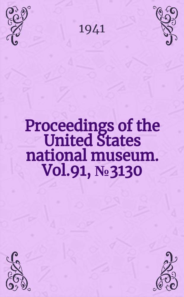 Proceedings of the United States national museum. Vol.91, №3130 : Notes on the snake genus Trimorphodon