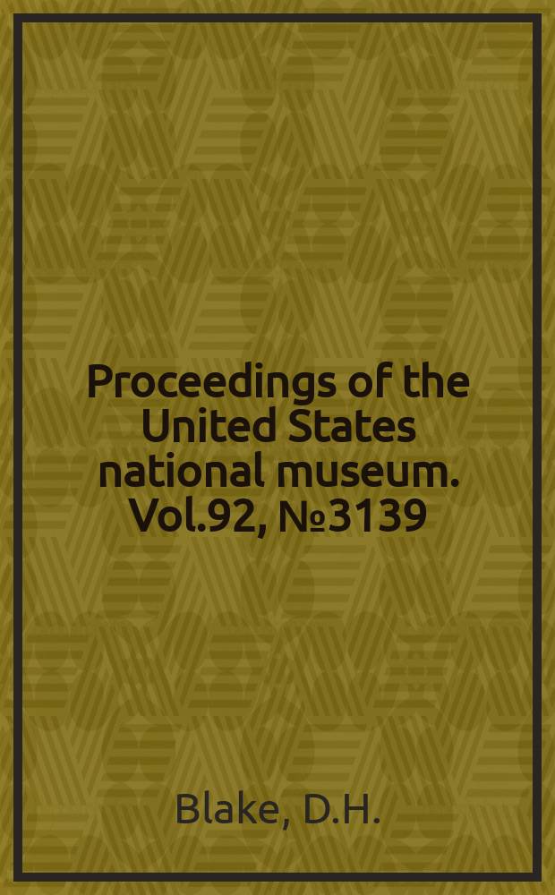 Proceedings of the United States national museum. Vol.92, №3139 : The chrysomelid beetles Luperodes bivittatus (Le Conte) and varicornis (Le Conte) and some allied species