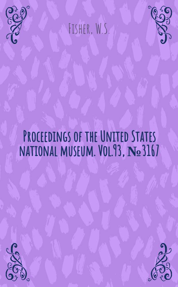Proceedings of the United States national museum. Vol.93, №3167 : New species of buprestid beetles of the genus Agrilus from Trinidad