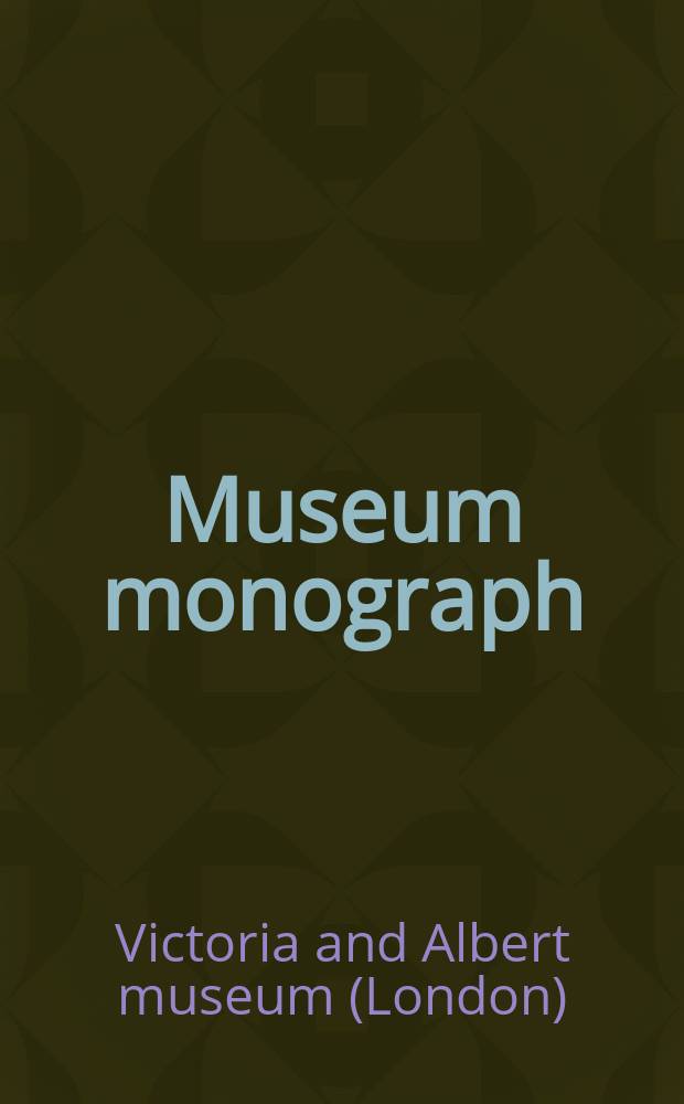 Museum monograph