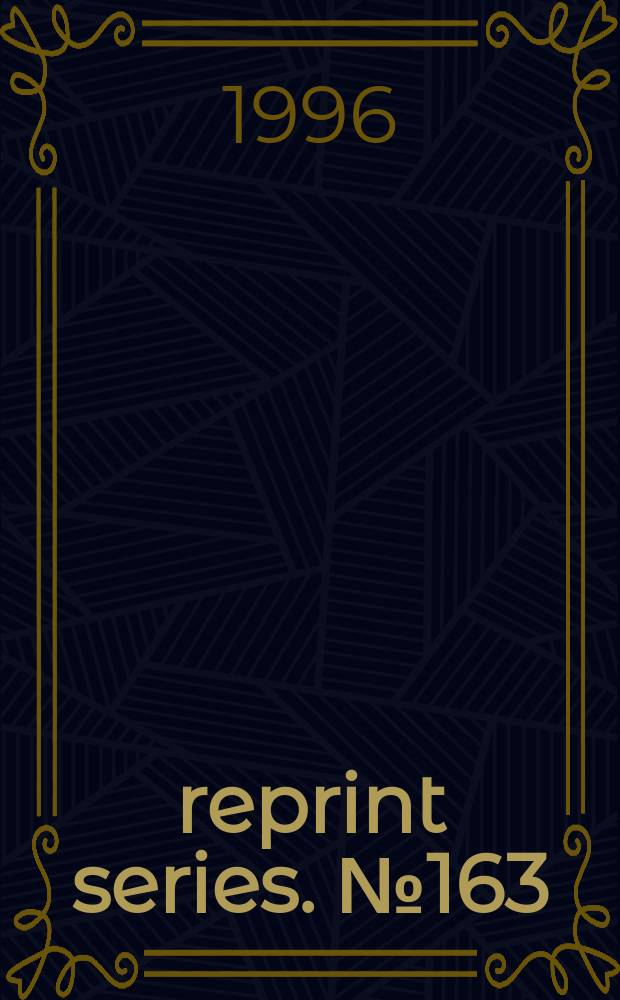 reprint series. №163 : Kräftiges Wachstum in Ost - Mitteleuropa, weiterhin Rezession in der GUS