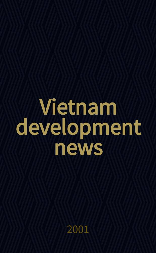 Vietnam development news : VDN A quart bull. Vol.13, №2