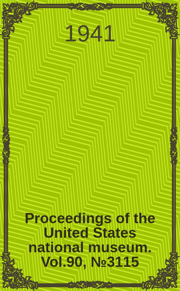 Proceedings of the United States national museum. Vol.90, №3115 : Notes on Mexican turtles of the genus Kinosternon