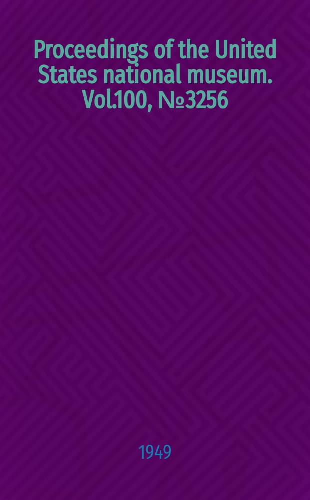 Proceedings of the United States national museum. Vol.100, №3256 : Some Alaskan syrphid flies, with descriptions of new species