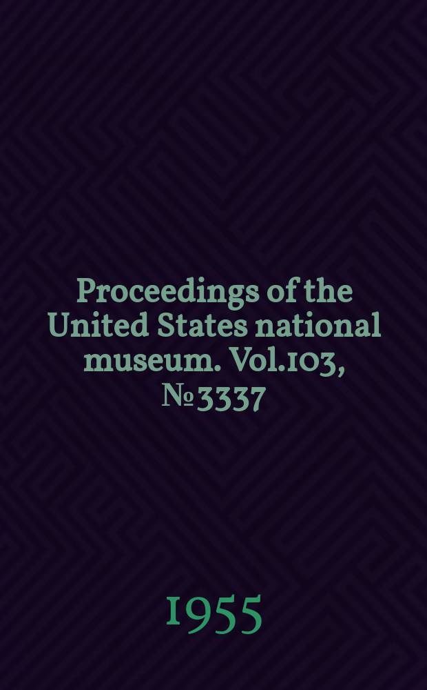 Proceedings of the United States national museum. Vol.103, №3337 : Neotropical Miridae, LXIV: new bugs of the subfamily Cylapinae (Hemiptera)