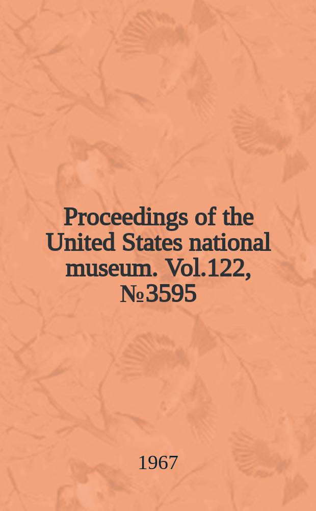 Proceedings of the United States national museum. Vol.122, №3595 : Ecology and social organization in the iguanid lizard Anolis lincatopus