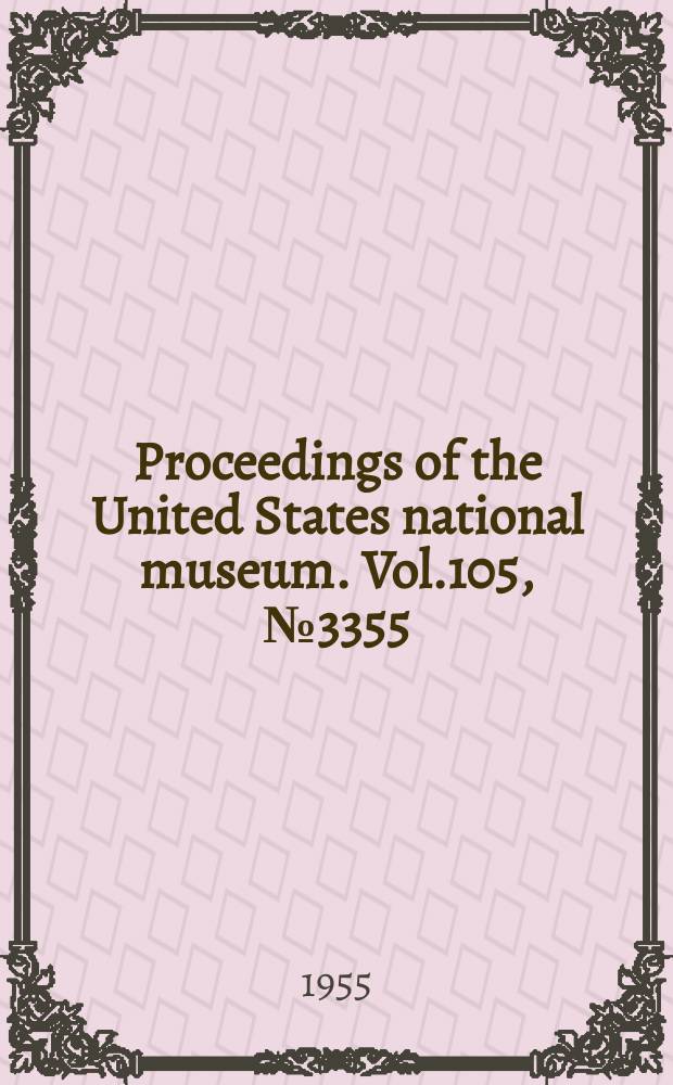 Proceedings of the United States national museum. Vol.105, №3355 : A review of the New World flies of the genus Conops and allies (Diptera: Conopoidae)