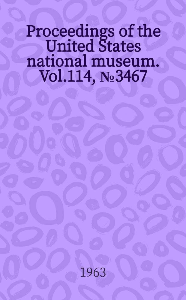 Proceedings of the United States national museum. Vol.114, №3467 : Scarab beetles of the genus Onthophagus lalreille North of Mexico (Coleoptera: Scarabaeidae)