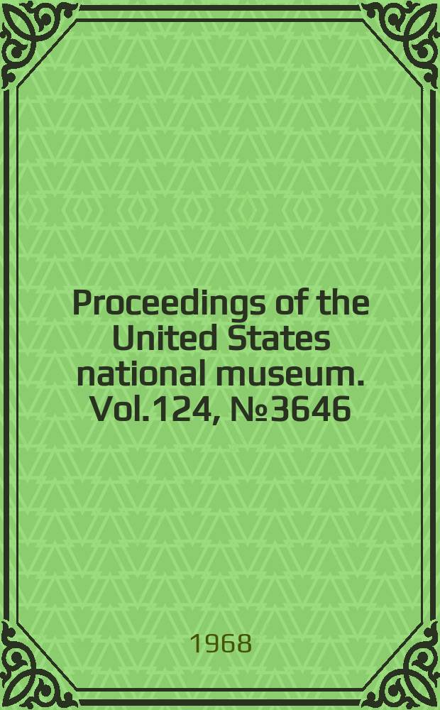 Proceedings of the United States national museum. Vol.124, №3646 : The taxonomic Status of Dineutus serrulatus and Dineutus analis in North America (Gyrinidae Coleoptera)