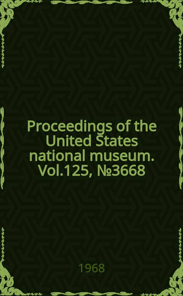 Proceedings of the United States national museum. Vol.125, №3668 : The genus Pterodrilus (Annelida: branchiobdellida)