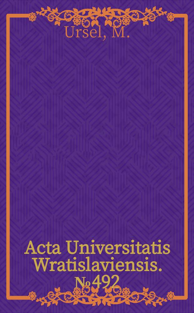 Acta Universitatis Wratislaviensis. №492 : Bajkopisarstwo Aleksandra Fredry