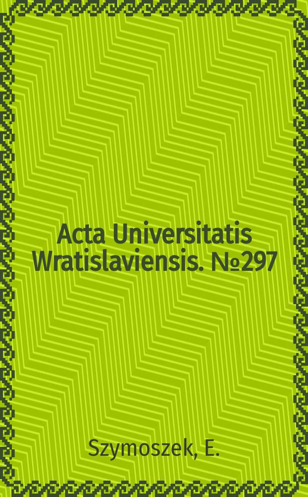 Acta Universitatis Wratislaviensis. №297 : "Iurisdictio" w poglądach glosatorów