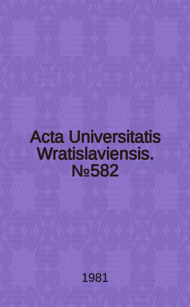 Acta Universitatis Wratislaviensis. №582 : Ochrona praw dziecka