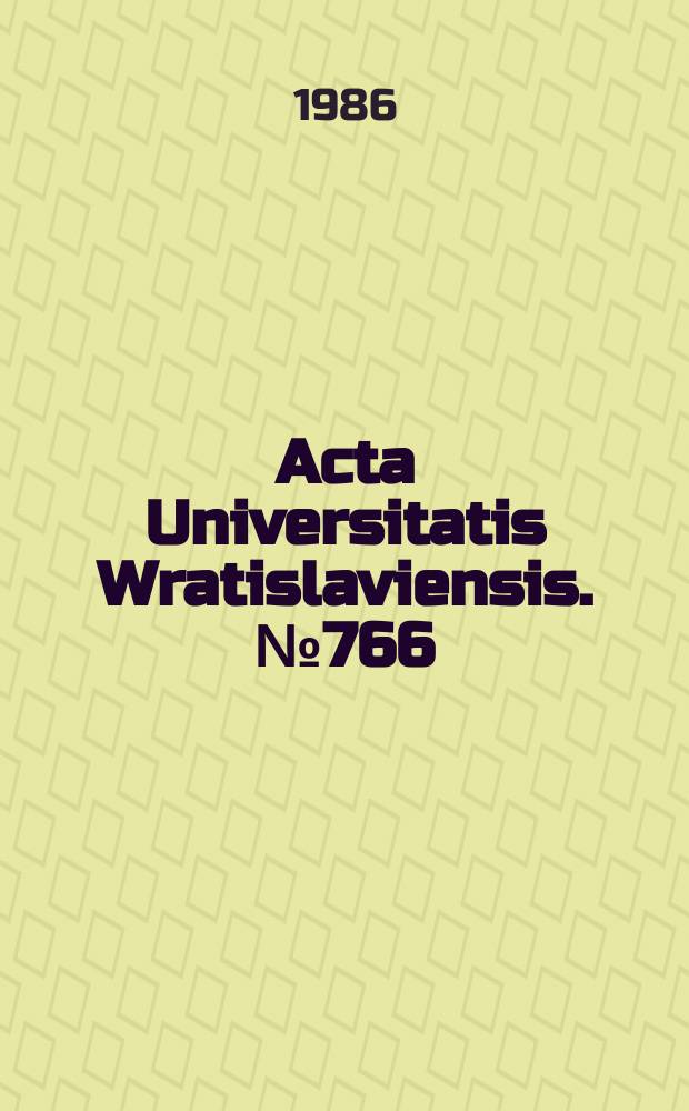 Acta Universitatis Wratislaviensis. №766 : Kurz walutowy w RWPG