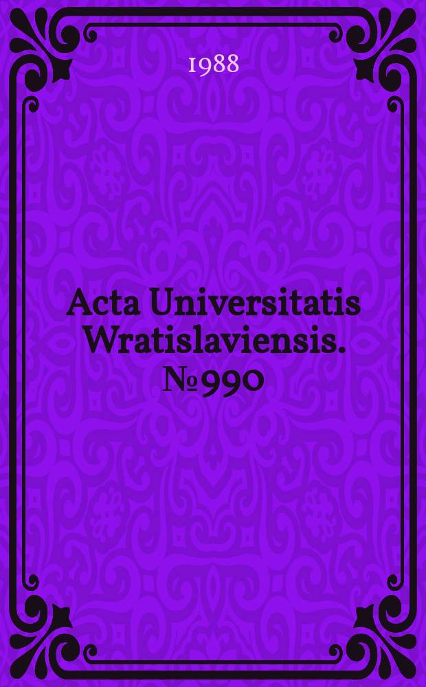 Acta Universitatis Wratislaviensis. №990 : Matki więźniarki i ich dzieci ..