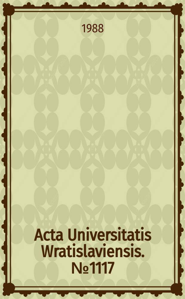 Acta Universitatis Wratislaviensis. №1117 : Stosunek prawa do ekonomiki