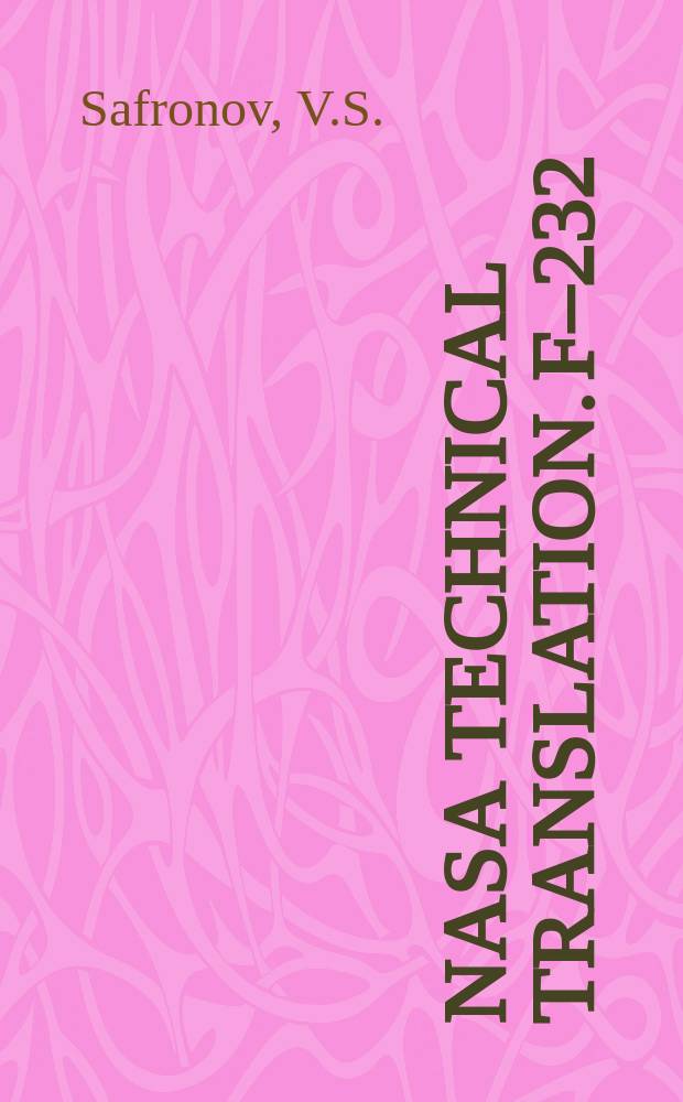 NASA technical translation. F–232 : History of the lunar atmosphere and the possibility of ice and organic compounds existing on the moon