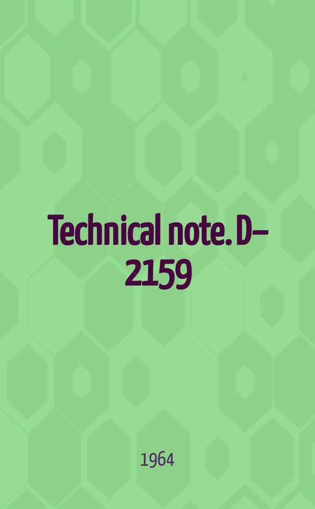 Technical note. D–2159 : Reduction of fold-over errors in fluxgate magnetometers