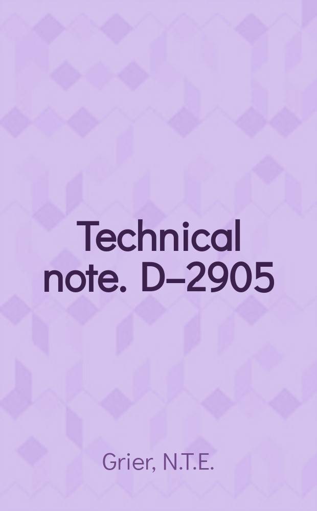 Technical note. D&ndash;2905 : Equilibrium hydrodynamic variables behind the primary and reflected shock waves in argon and nitrogen