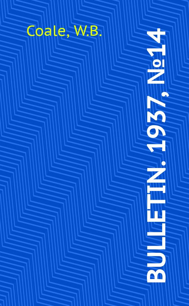 Bulletin. 1937, №14 : Successful practices in the teaching of English to bilingual children in Hawaii