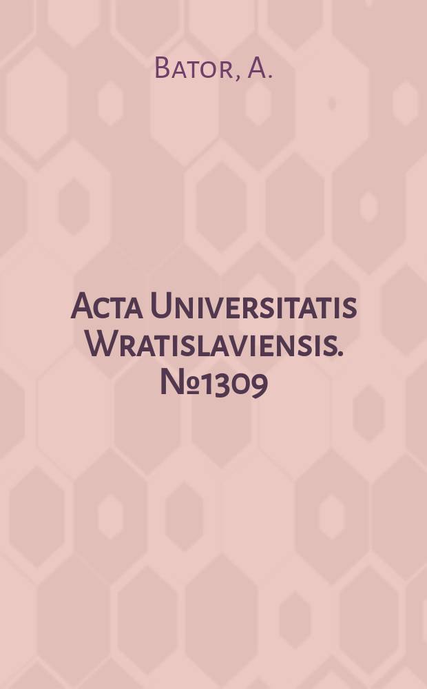 Acta Universitatis Wratislaviensis. №1309 : Normy planowania gospodarczego ...