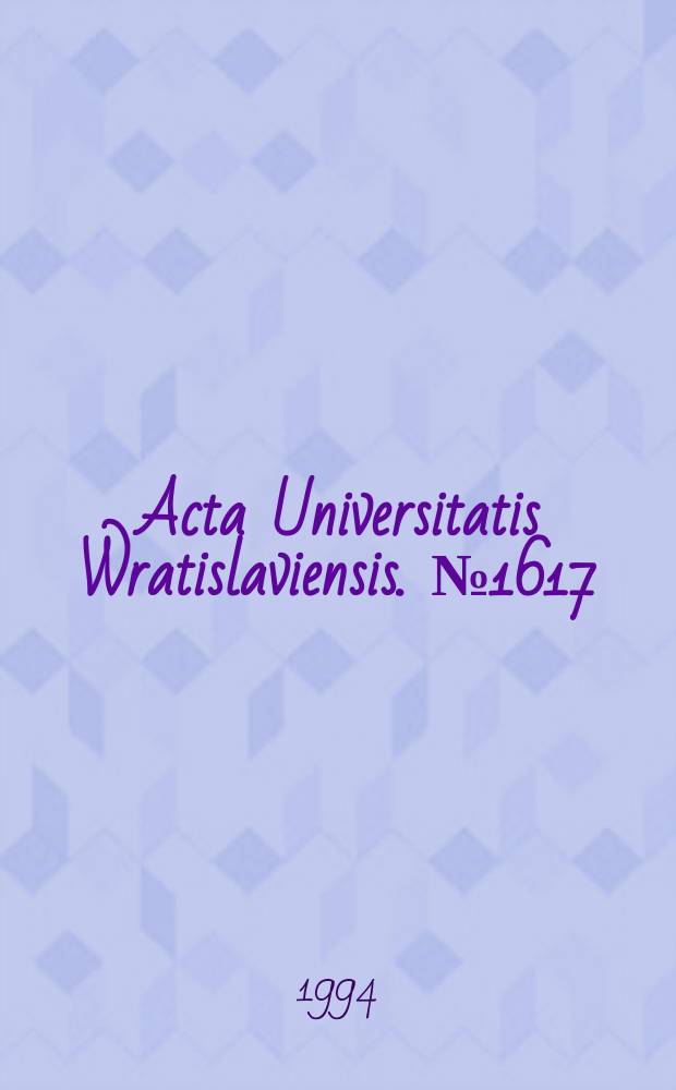 Acta Universitatis Wratislaviensis. №1617 : Mechanizm łączenia skutków działań...