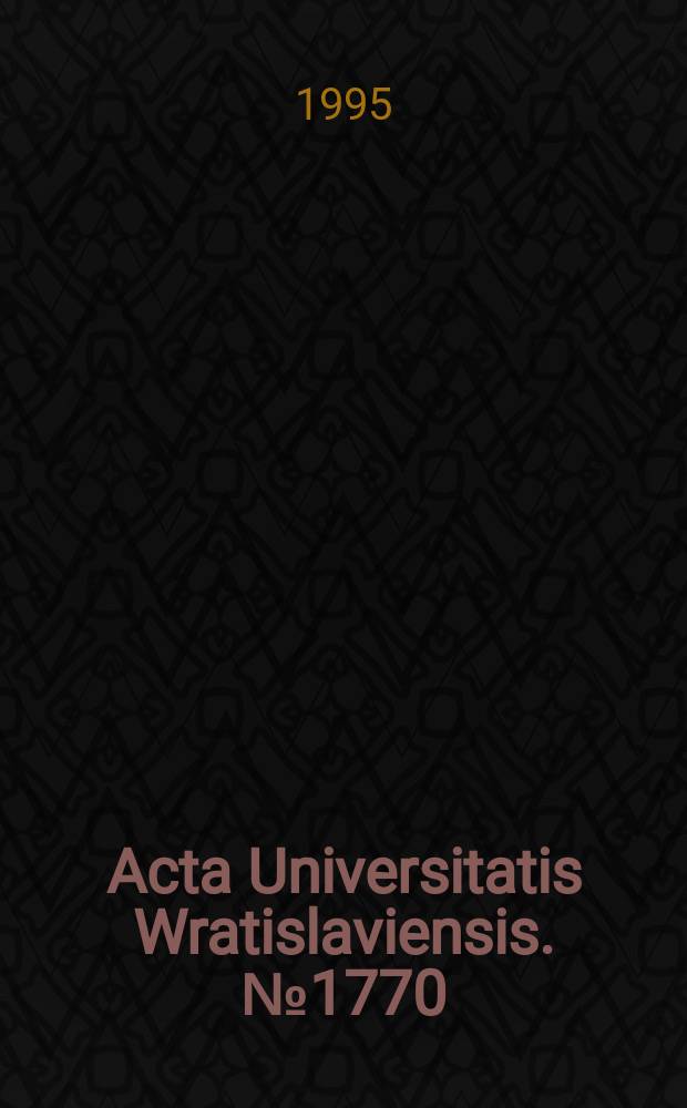 Acta Universitatis Wratislaviensis. №1770 : Spółka jako podmiot gospodarczy