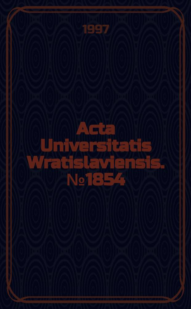 Acta Universitatis Wratislaviensis. №1854 : Roman Rybarski (1887-1942)