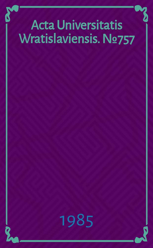 Acta Universitatis Wratislaviensis. №757 : Nazwiska rosyjskie XV -XVII w.