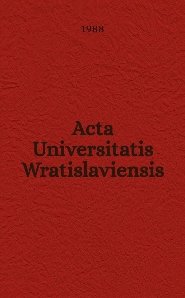 Acta Universitatis Wratislaviensis : Dostojewski w teatrze polskim (1958-1975)