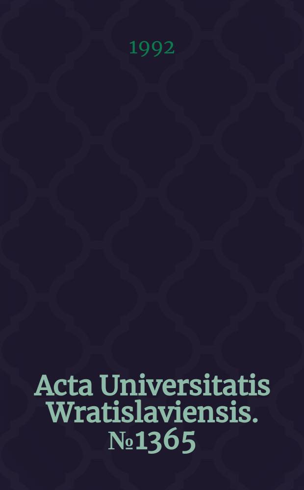 Acta Universitatis Wratislaviensis. №1365 : Folklor dziecięcy i młodzieżowy