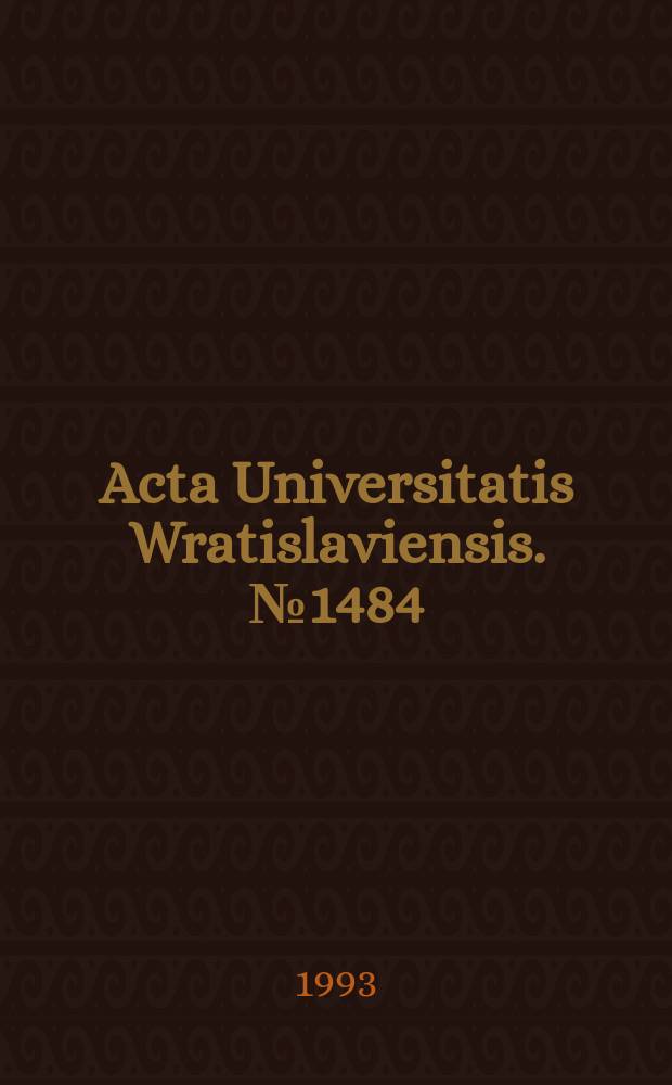Acta Universitatis Wratislaviensis. №1484 : Podania, legendy, anegdoty i przysłowia..