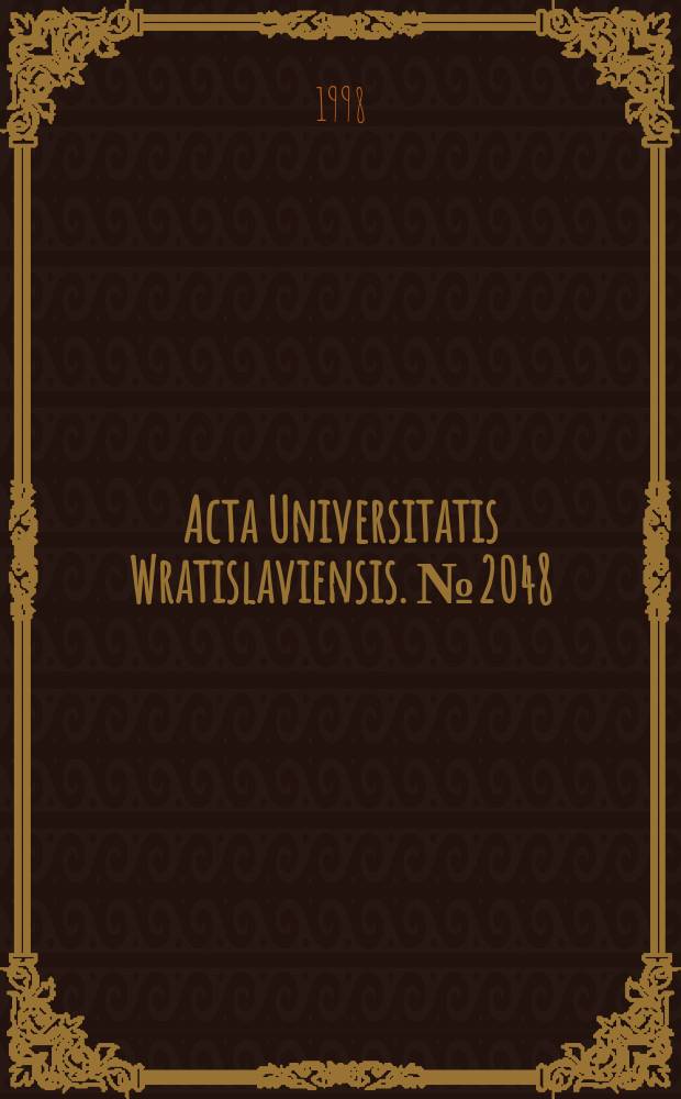 Acta Universitatis Wratislaviensis. №2048 : Przekształcenia regionalnych struktur funkcjonalno-przestrzennych