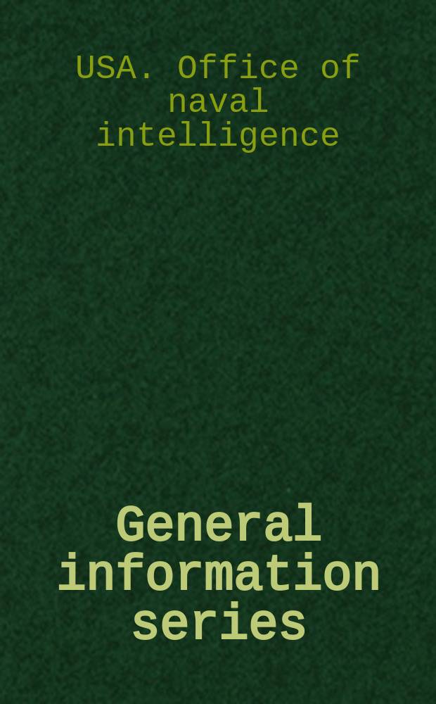 General information series