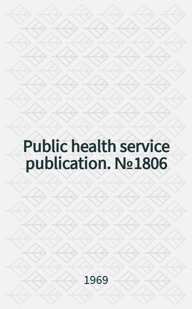 Public health service publication. №1806 : Oral cancer