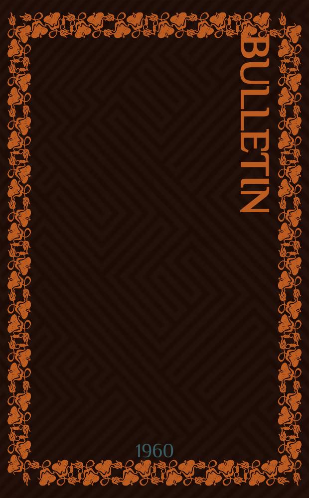 Bulletin