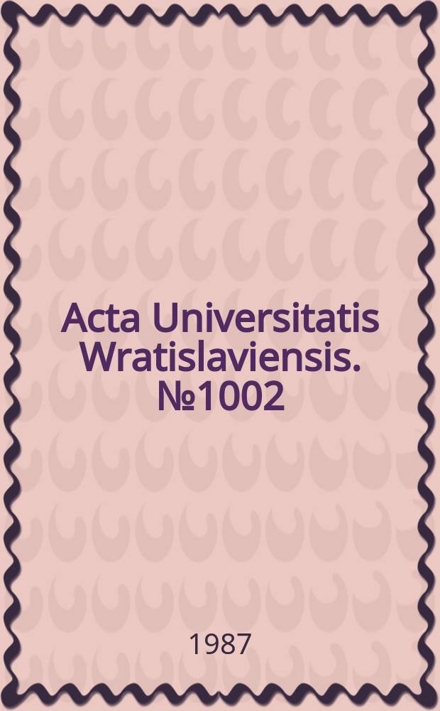 Acta Universitatis Wratislaviensis. №1002 : Odpowiedzialność zbiorowych podmiot&oacute;w prawa pracy