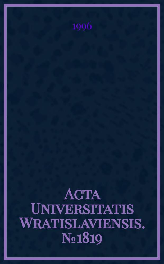 Acta Universitatis Wratislaviensis. №1819 : Polacy w Kazachstanie
