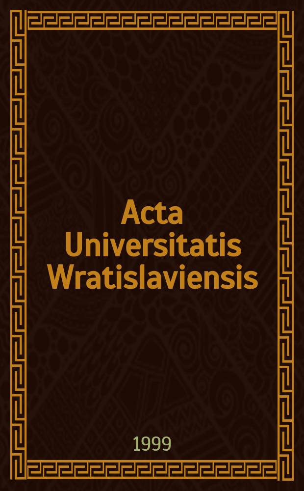 Acta Universitatis Wratislaviensis : Mowa rozświetlona myślą