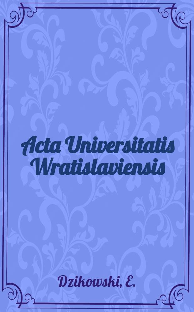 Acta Universitatis Wratislaviensis : Gedächtnisraum in der DDR - Literatur