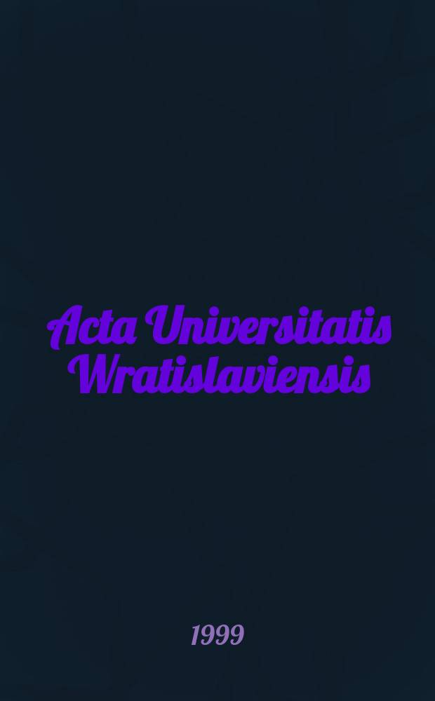 Acta Universitatis Wratislaviensis : Żargon zawodowy pracowników ..