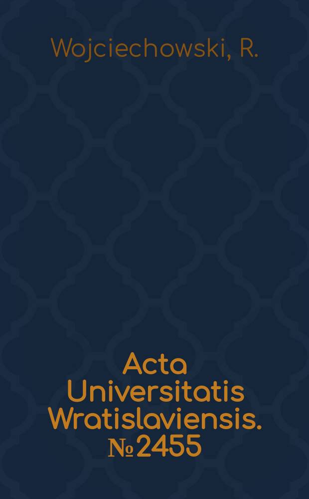 Acta Universitatis Wratislaviensis. №2455 : Societas w twórczości glosatorów..
