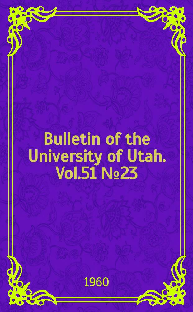 Bulletin of the University of Utah. Vol.51 №23 : An automatic concentric-cylinder rotational viscometer for theological measurements of non-Newtonian materials