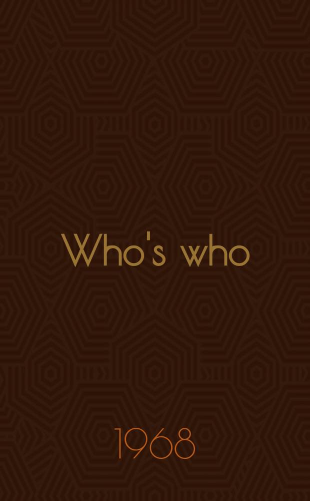 Who's who