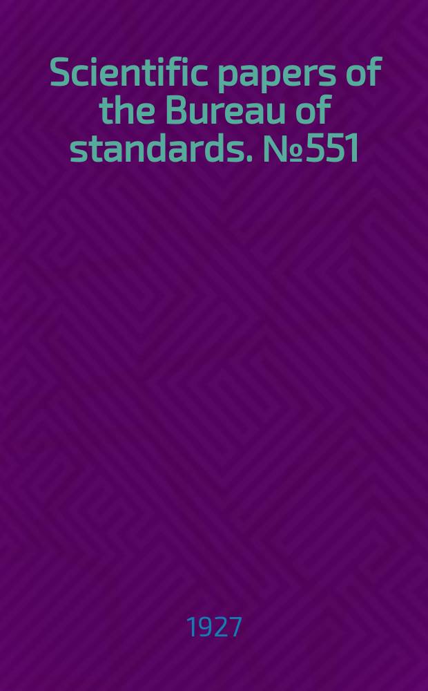 Scientific papers of the Bureau of standards. №551 : Absorption spectra of iron, cobalt and nickel