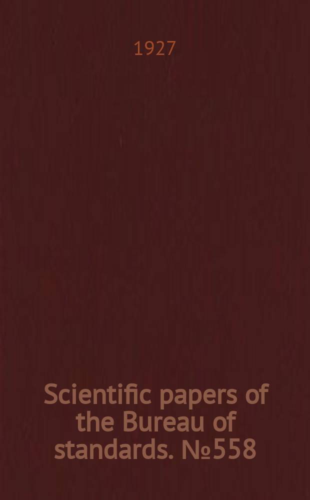 Scientific papers of the Bureau of standards. №558 : An analysis of the arc and spark spectra of scandium (Sc I and Sc II)