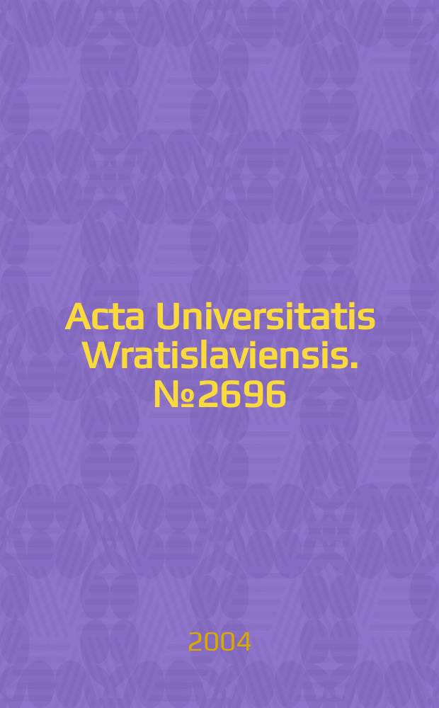 Acta Universitatis Wratislaviensis. №2696 : Nauczyciel andragog na początku XXI wieku