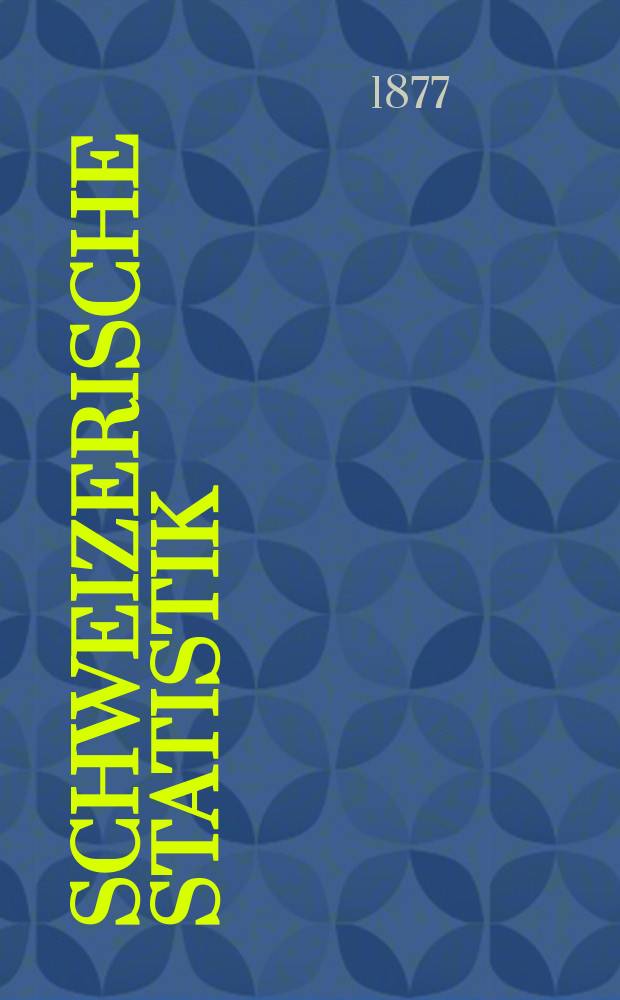 Schweizerische Statistik : Hrsg. vom Statist. Bureau des eidg. Dep. des Innern. Waarenverkehr über die Grenze zwischen Deutschland und der Schweiz in den Jahren ...